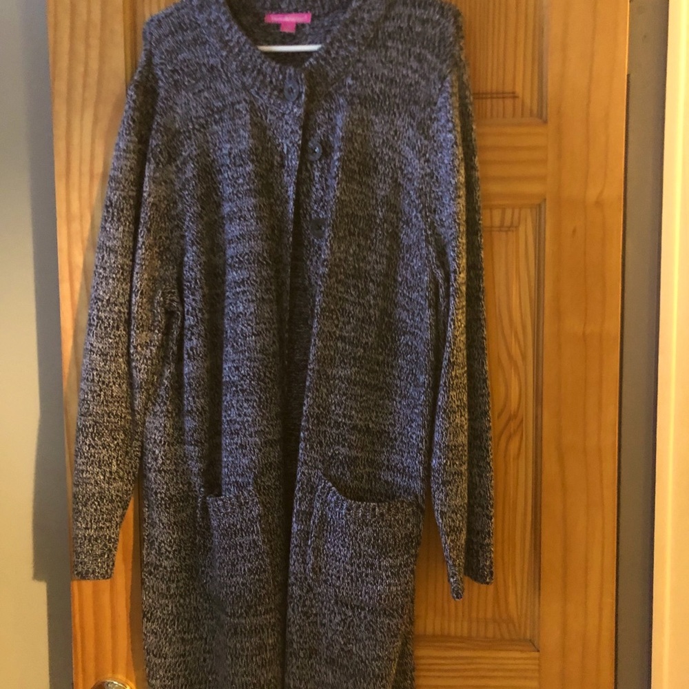 Long sleeve knit cardigan